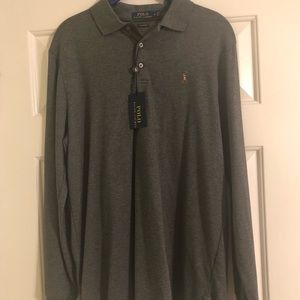 Polo Ralph Lauren Men’s Grey long sleeve shirt